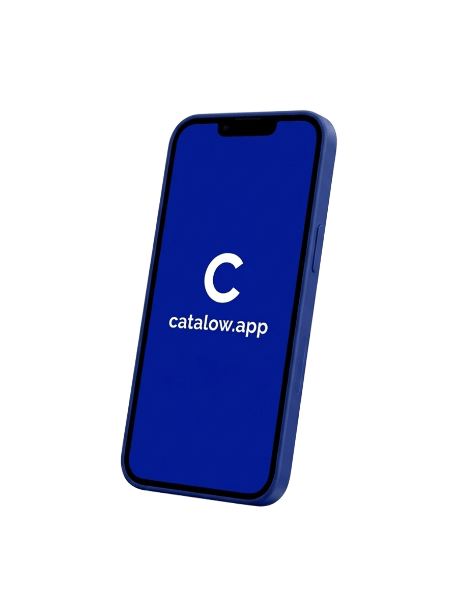 Panel de catalow.app: pedidos recibidos en el teléfono